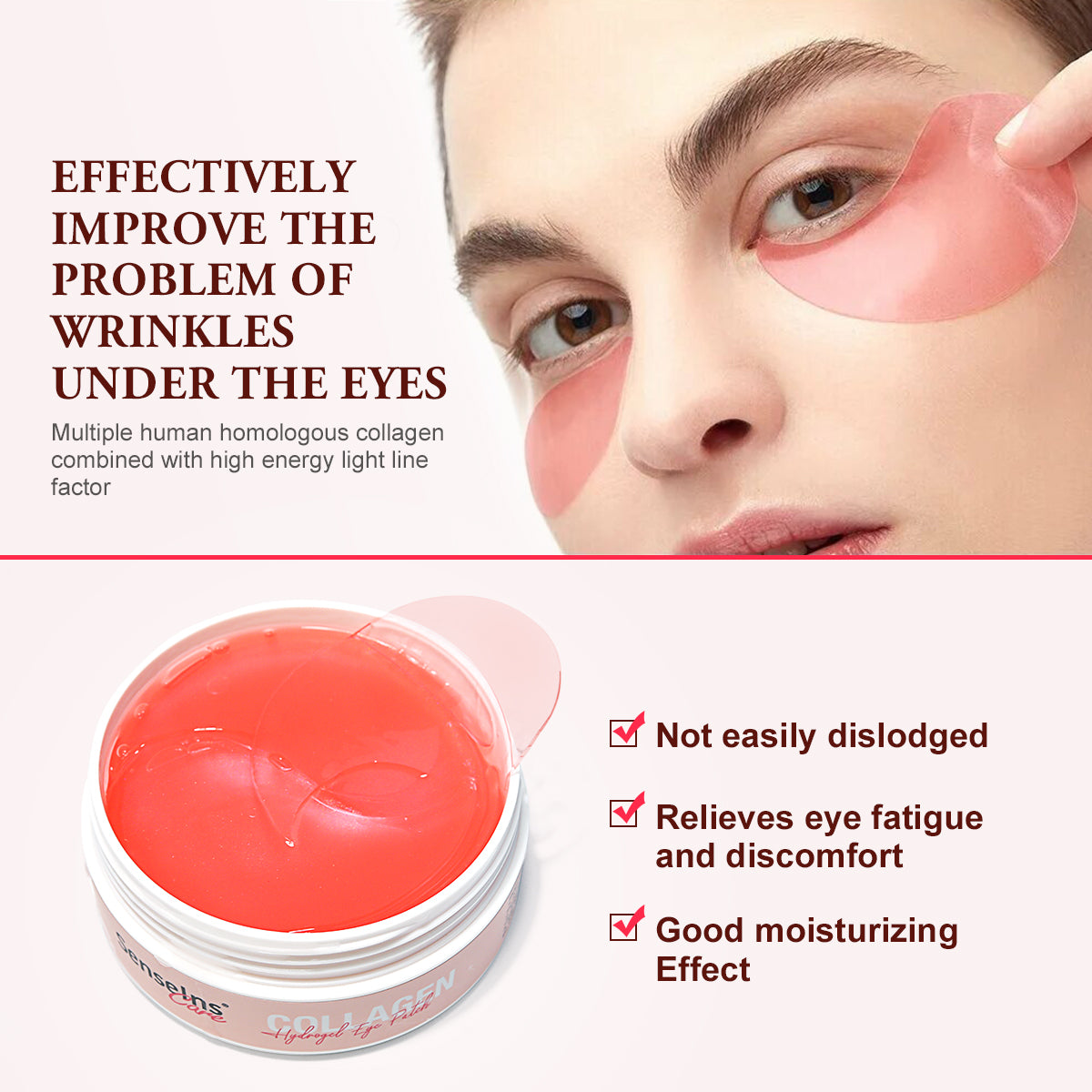 Collageen Hydrogel Oogmasker